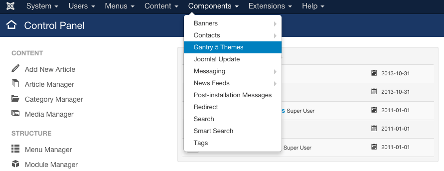 Components Method