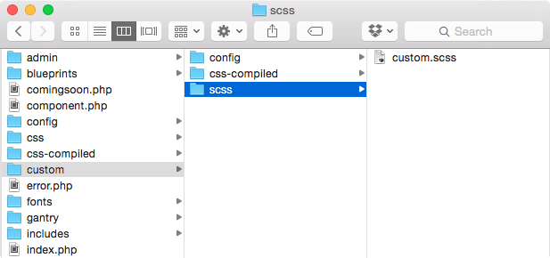 Custom File